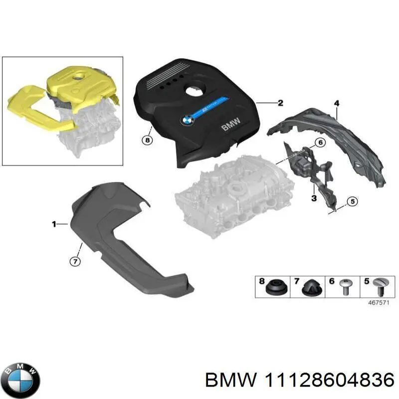  11128604836 BMW