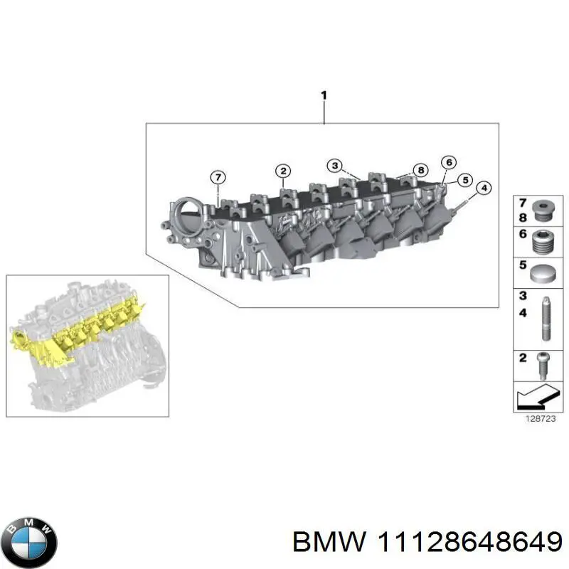 Пробка піддона двигуна BMW 11128648649 ціна, від 61.32 USD