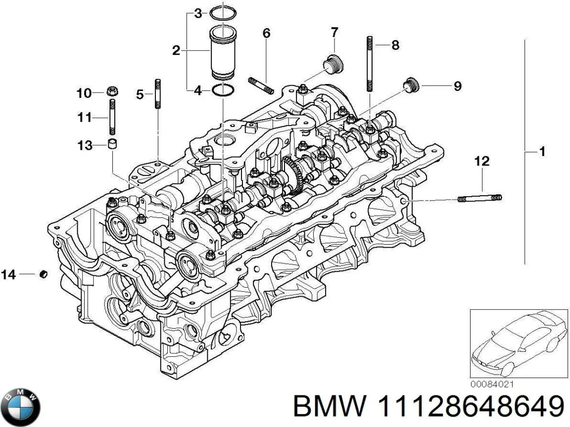 Купити 11128648649 BMW Пробка піддона двигуна
