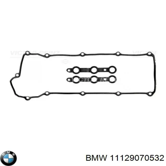 Прокладка клапанної кришки двигуна, комплект 11129070532 BMW