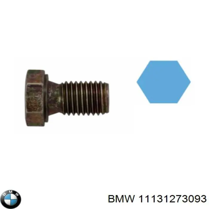 Пробка піддона двигуна 11131273093 BMW