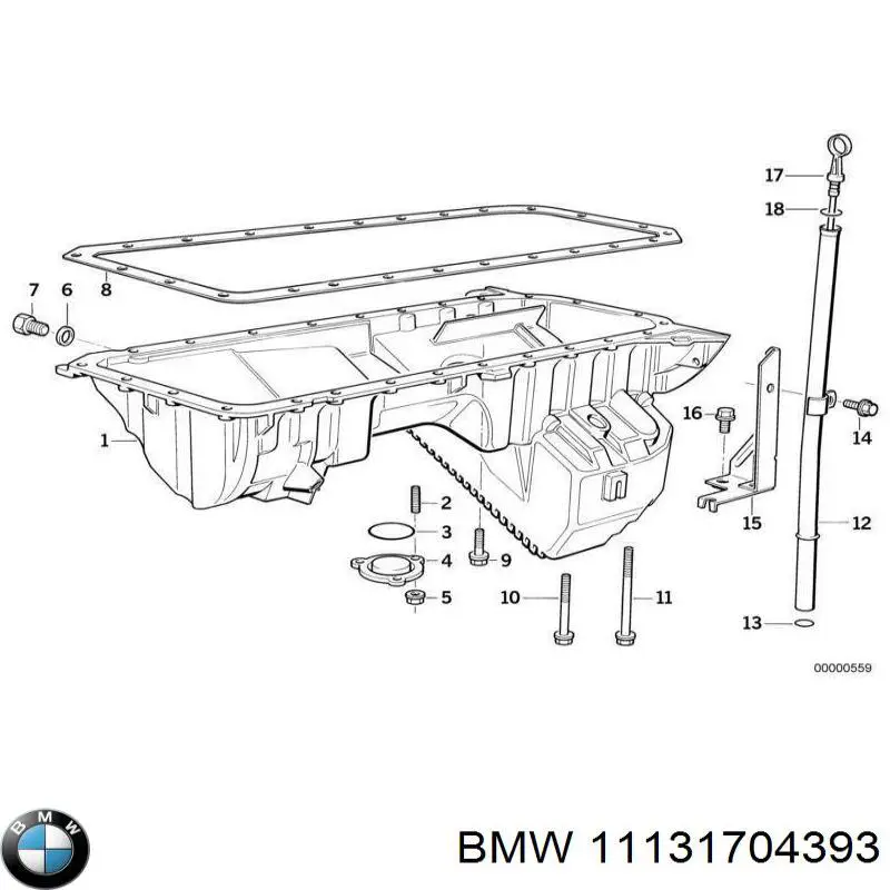 Купити 11131704393 BMW 