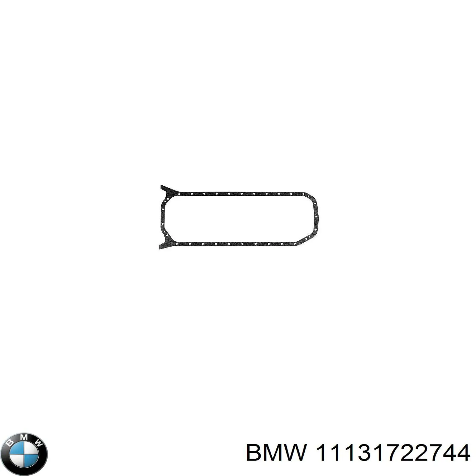 11131722744 BMW прокладка піддону картера двигуна