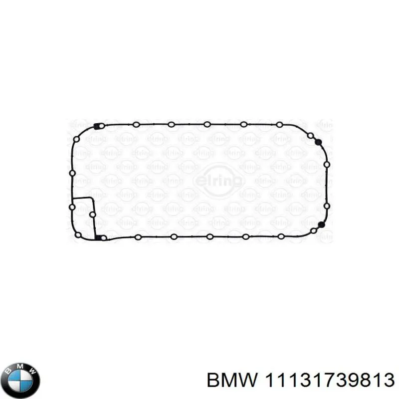 Прокладка піддону картера двигуна BMW 11131739813 ціна, від 9.96 USD