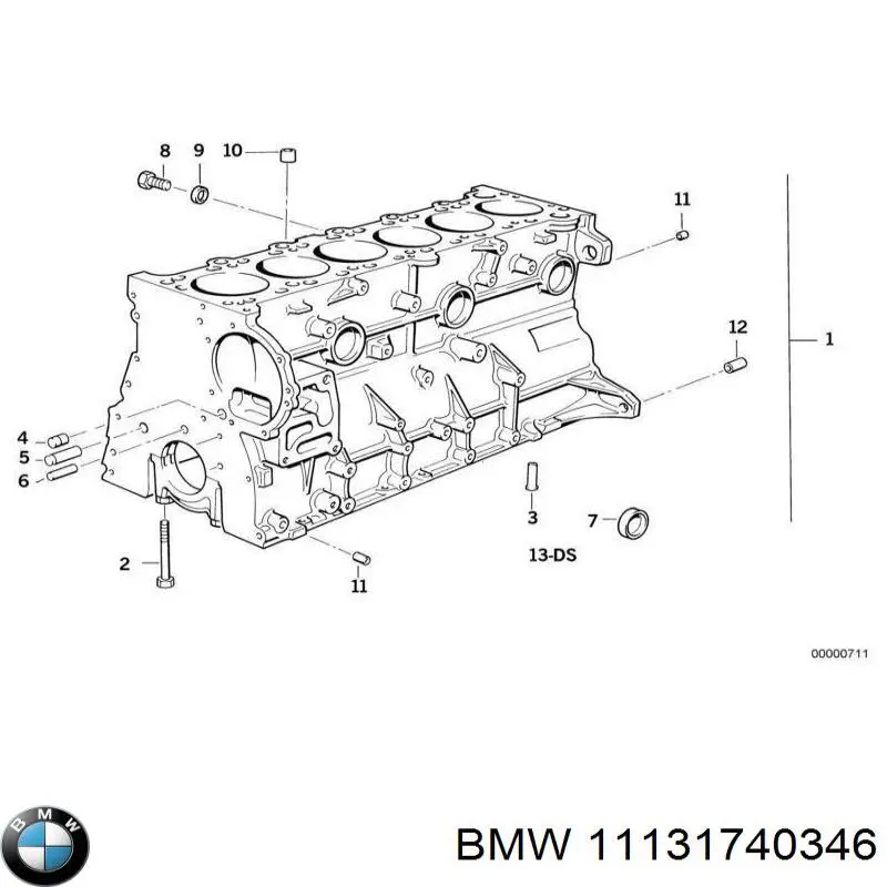 Піддон двигуна BMW 11131740346 ціна, від 379.98 USD