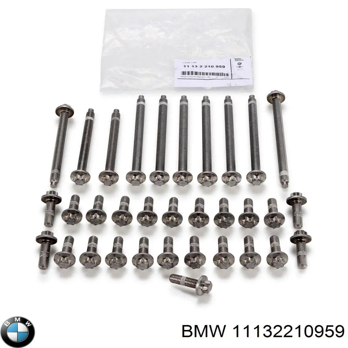 Болт піддону двигуна 11130392549 BMW