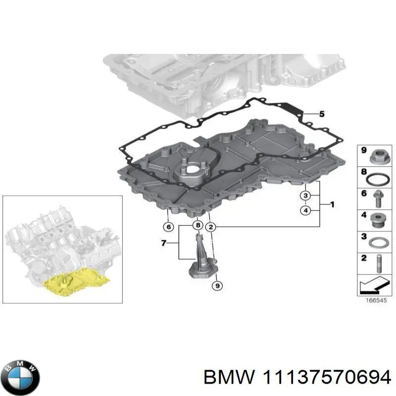 BF0423180097 Bapmic Картер масляний