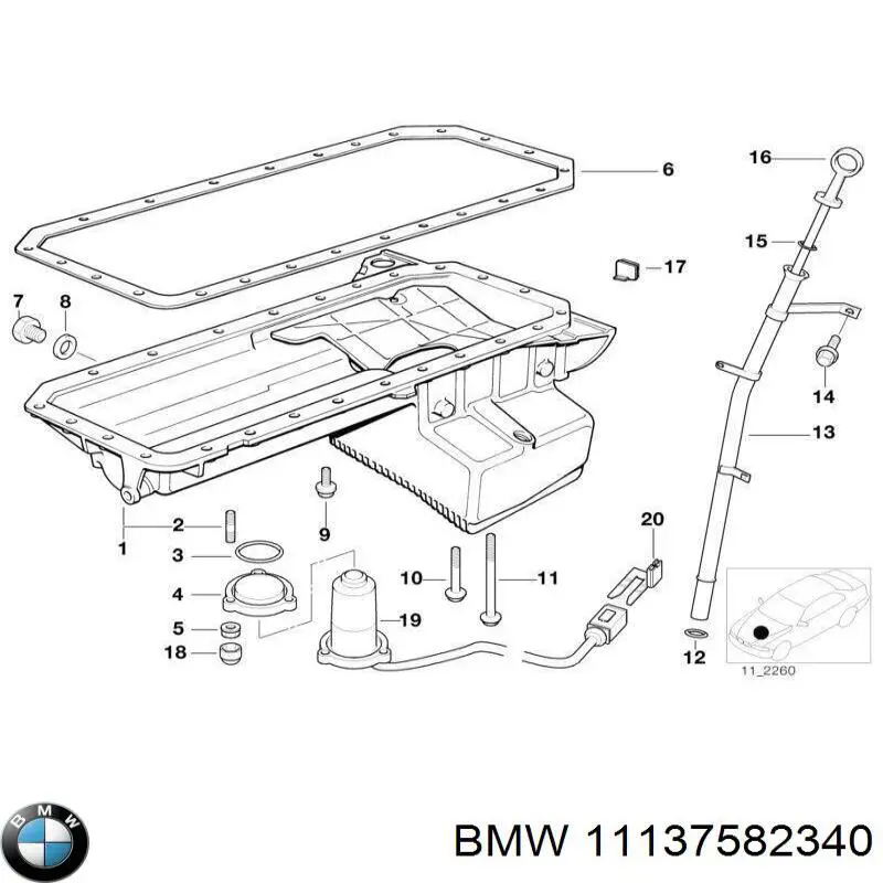  BMW 11137582340 ціна, від 4.78 USD
