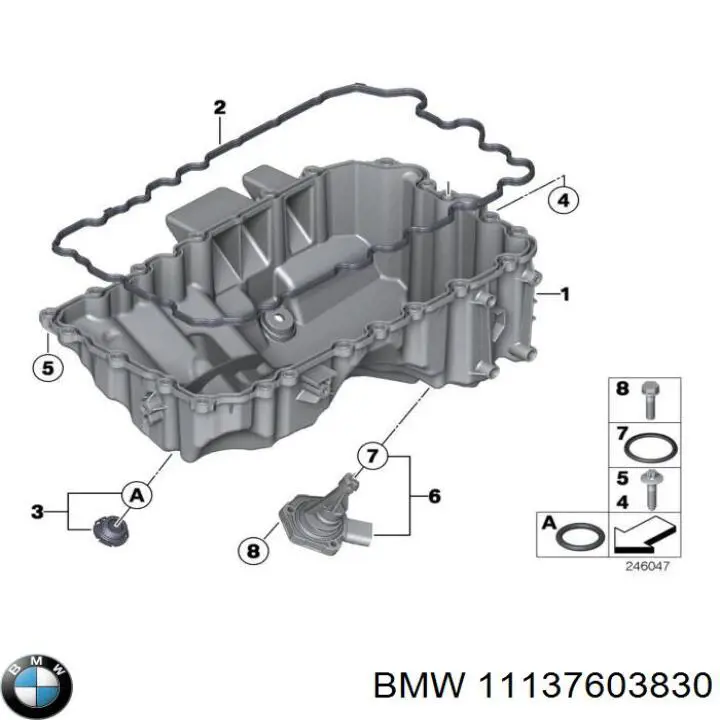  BMW 11137603830 ціна, від 1.46 USD
