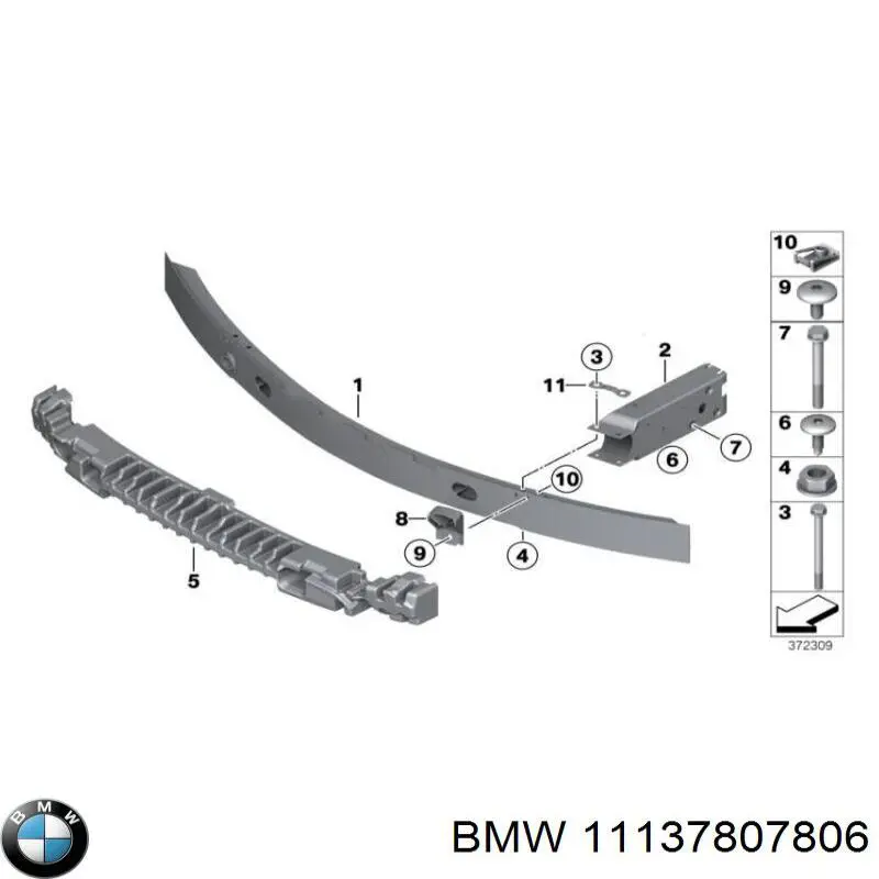 Піддон двигуна BMW 11137807806 ціна, від 238.81 USD