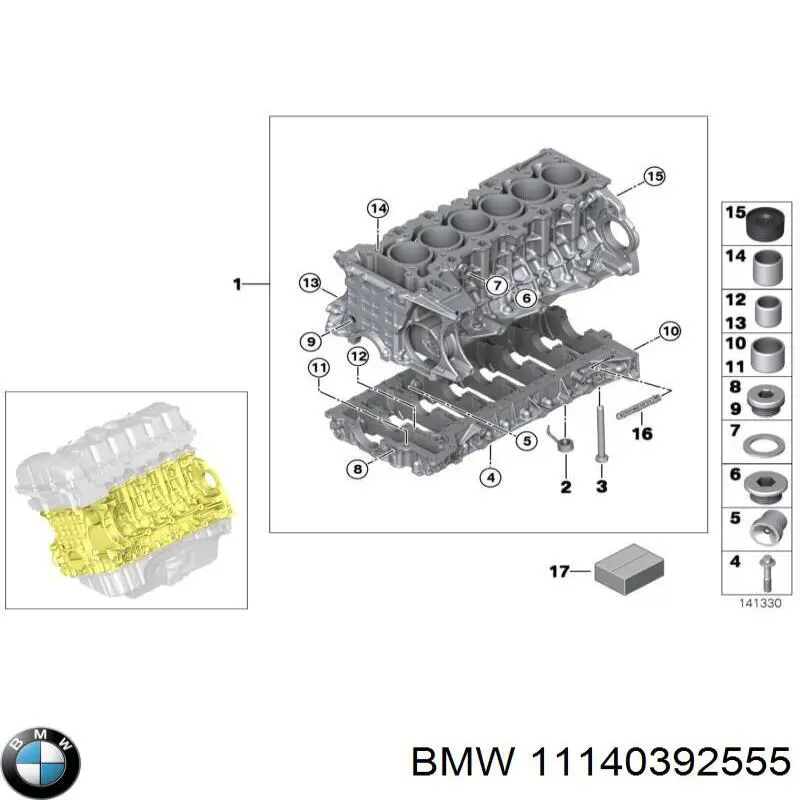 Купити 13627530413 BMW Підшипник задньої ступиці