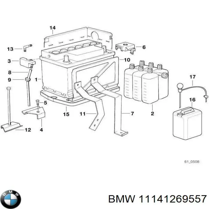  BMW 11141269557 ціна, від 6.33 USD