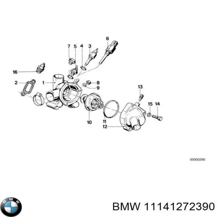  BMW 11141272390 ціна, від 17.78 USD