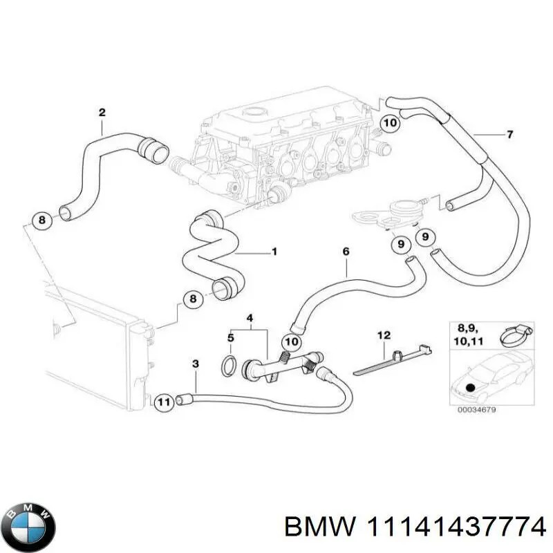 11141437774 BMW 