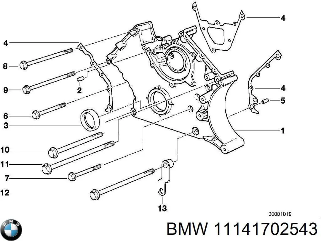 11141702543 BMW 