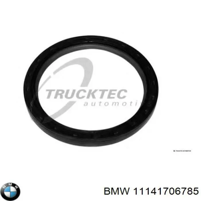 Сальник колінвала задній 11141706785 BMW