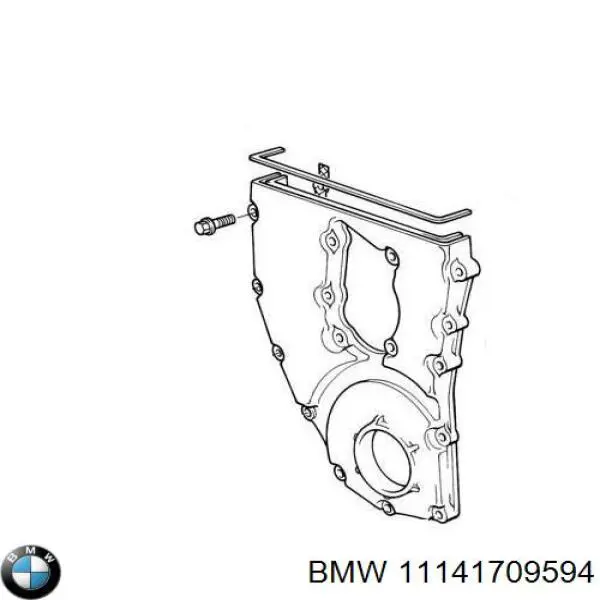 Прокладка передньої кришки двигуна BMW 11141709594 ціна, від 4.64 USD