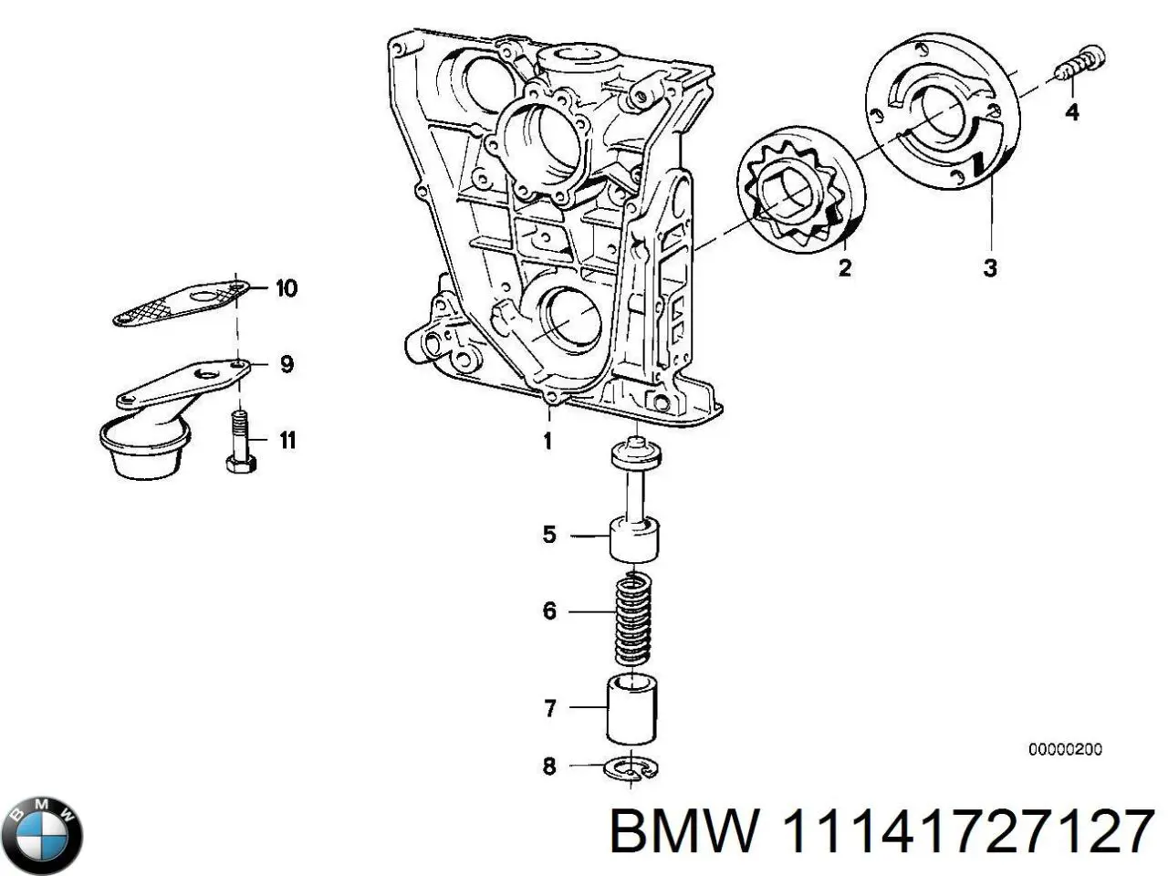  BMW 11141727127 ціна, від 63.33 USD