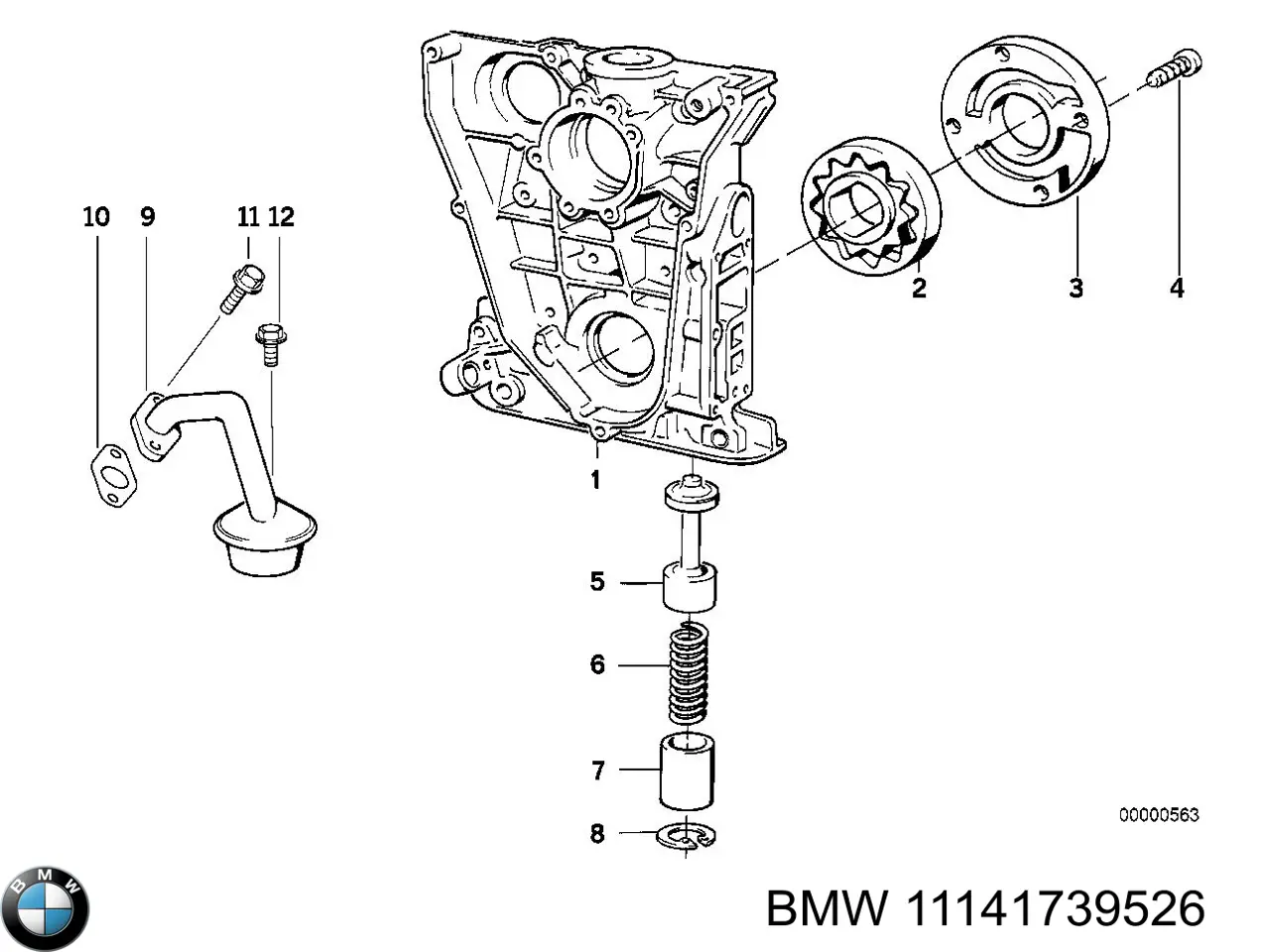  11141739525 BMW