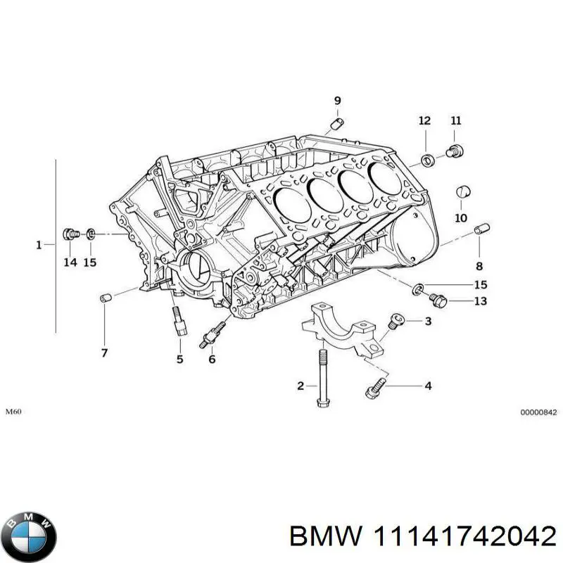 ADJ136117 Blue Print Кришка верхня блока циліндрів