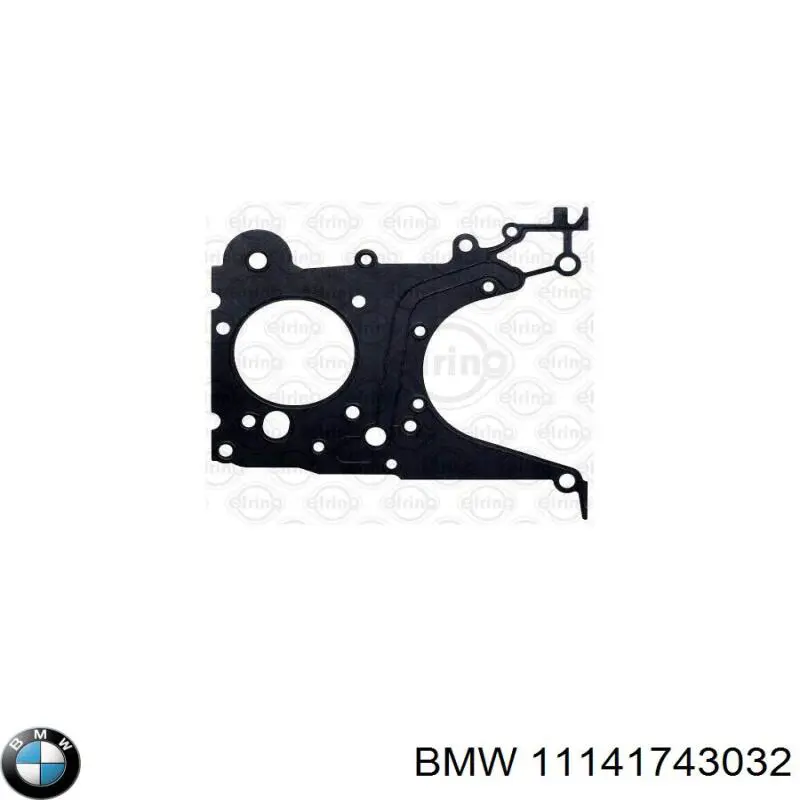 Прокладка передньої кришки двигуна 11141743032 BMW