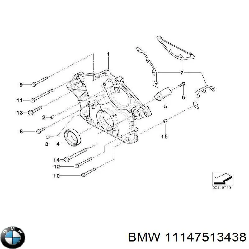  BMW 11147513438 ціна, від 114.02 USD