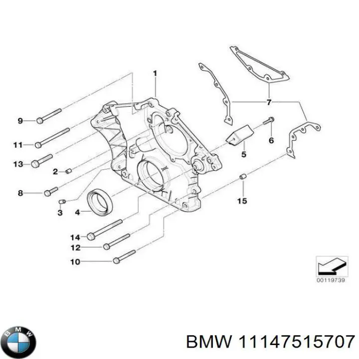  11147515707 BMW