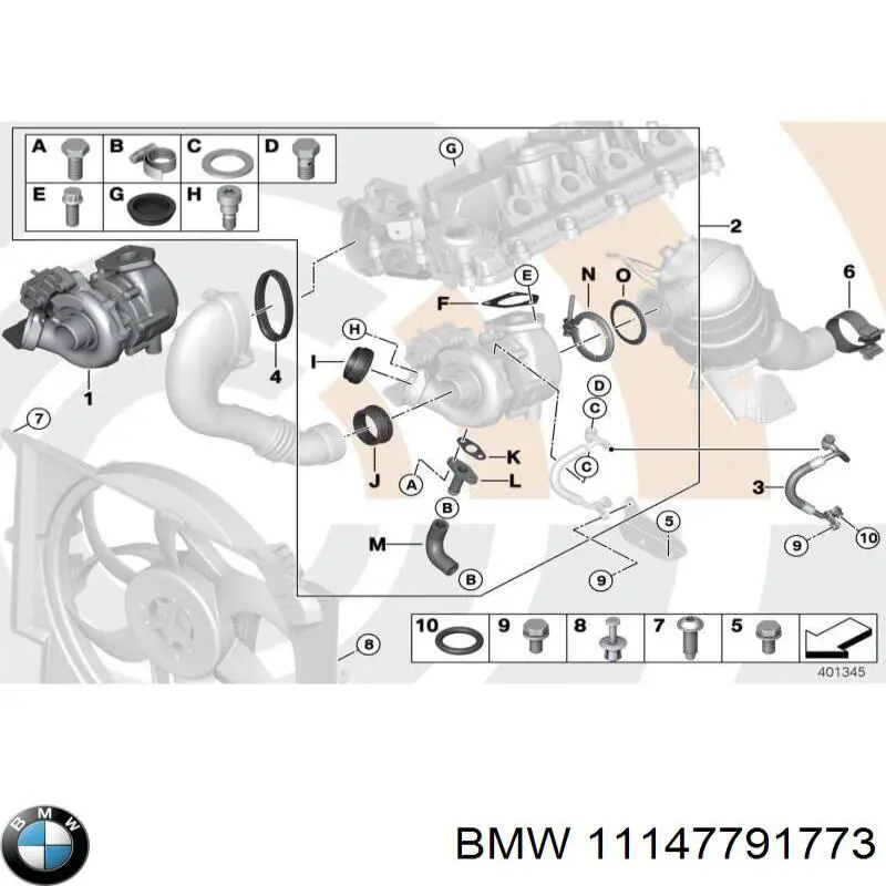 Купити 11147791773 BMW 