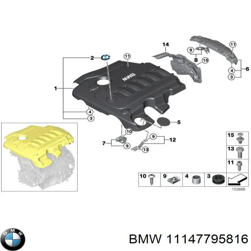 BMW 11147795816 ціна, від 25.33 USD