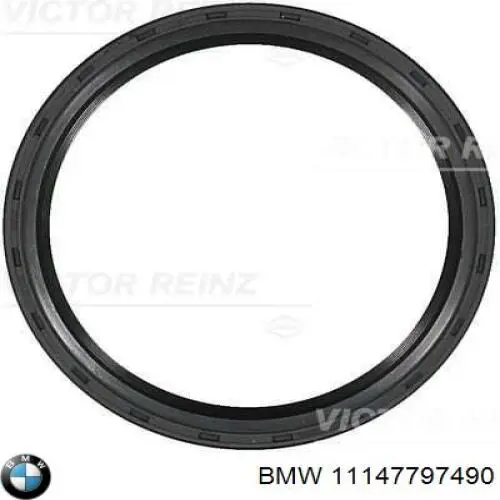 Сальник колінвала двигуна, задній BMW 11147797490 ціна, від 37.22 USD