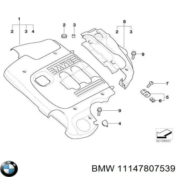 11147807539 BMW 
