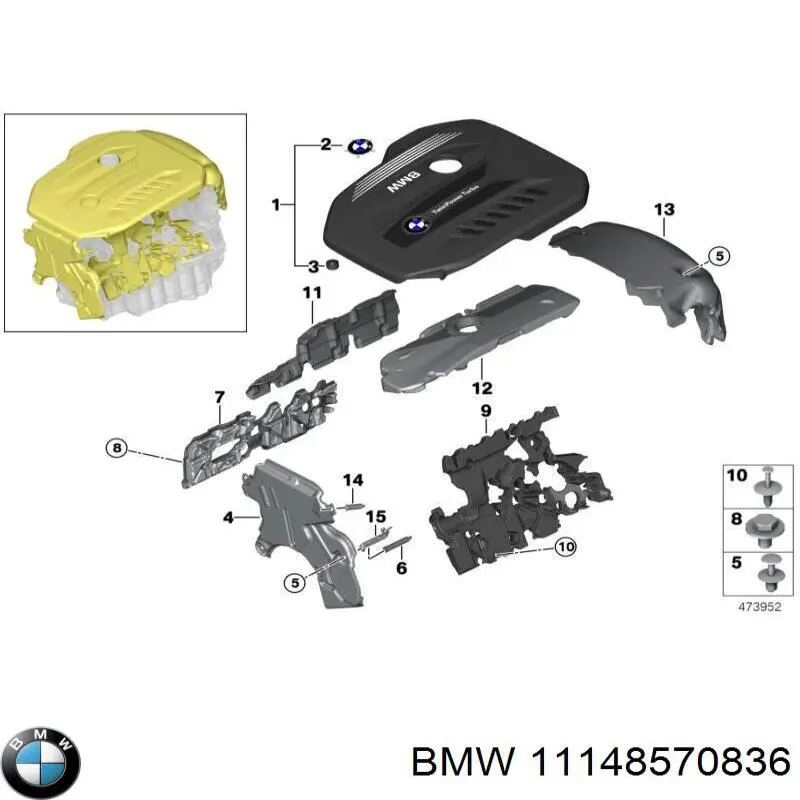 11148570836 BMW 