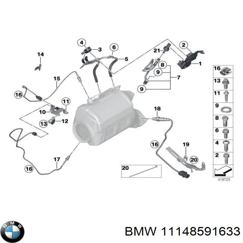 Купити 11147812997 BMW 