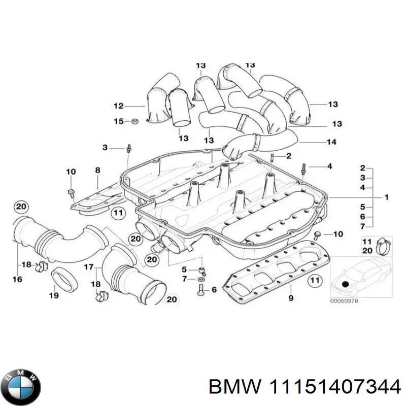 11151407344 BMW 