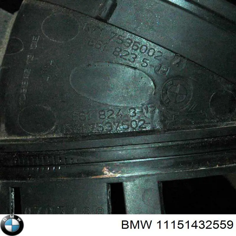 11151432559 BMW Шланг повітряний вентиляції картера