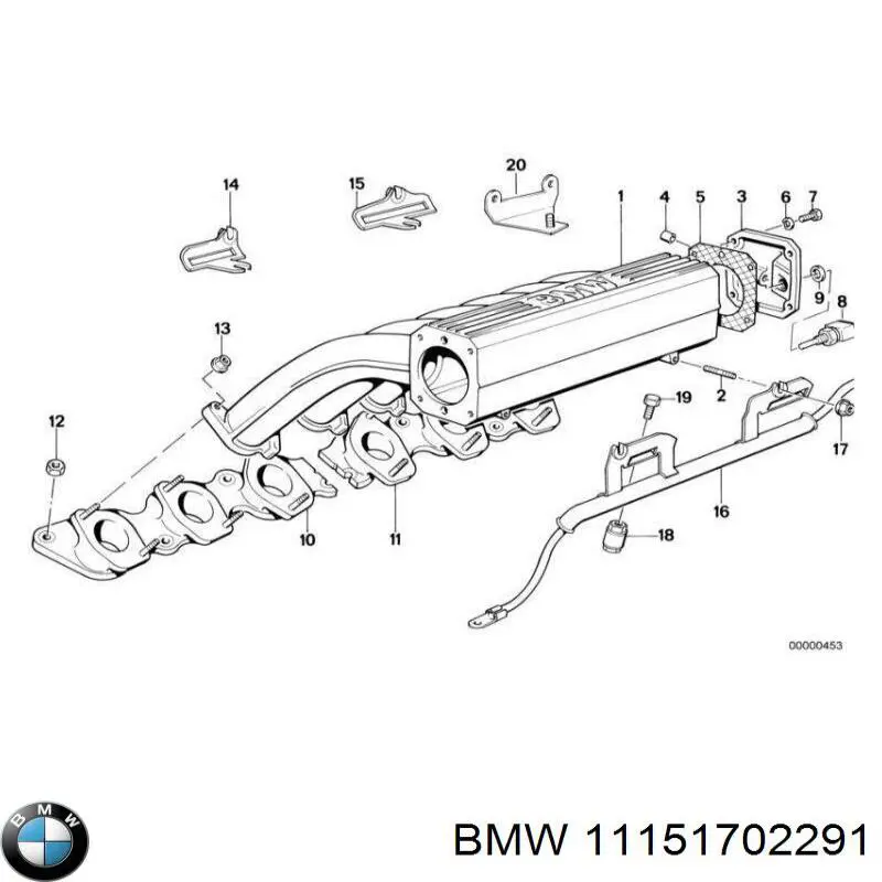  BMW 11151702291 ціна, від 13.83 USD