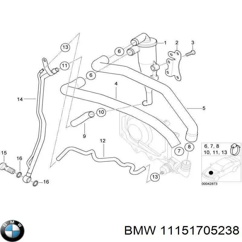 11151705238 BMW 