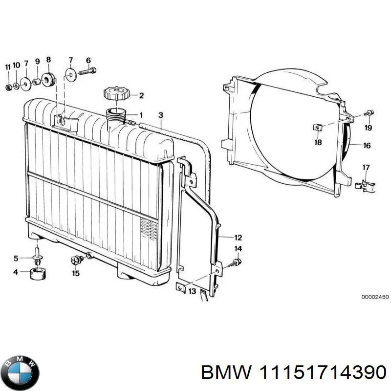  11151714390 BMW