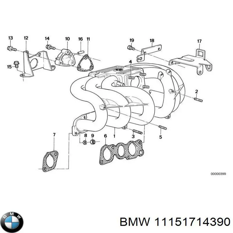  BMW 11151714390 ціна, від 2.63 USD