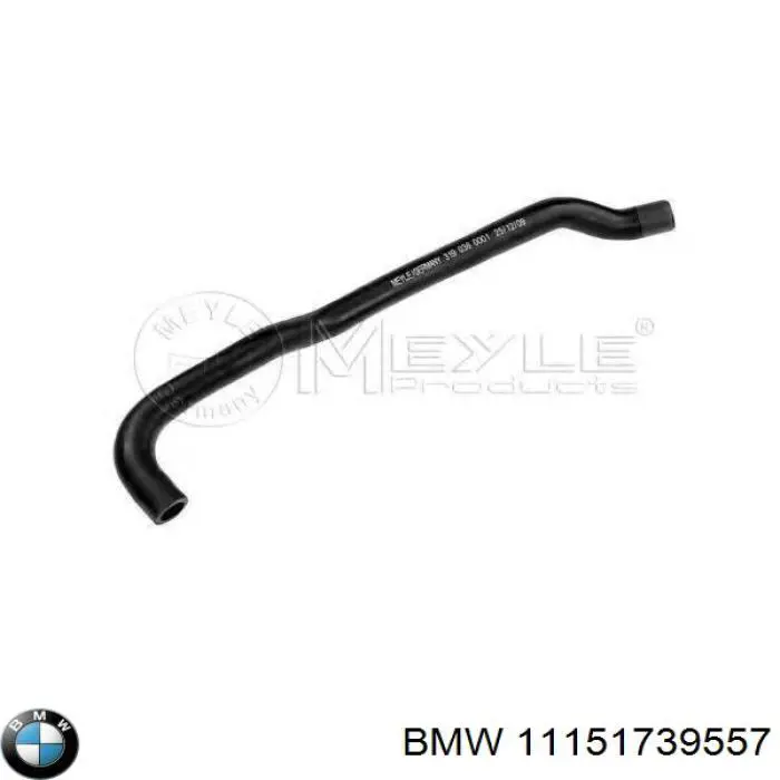 Купити 11151739557 BMW Шланг для видалення повітря