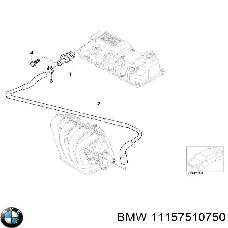 Купити 11157510750 BMW 