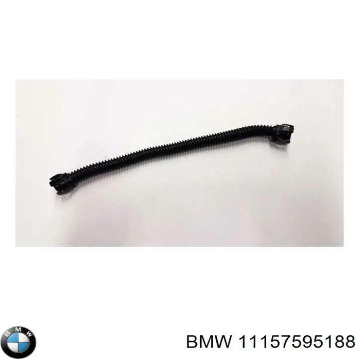 11157595188 BMW патрубок вентиляції картера, масловіддільника