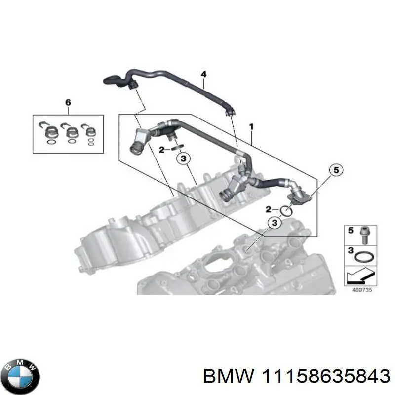  BMW 11158635843 ціна, від 31.95 USD
