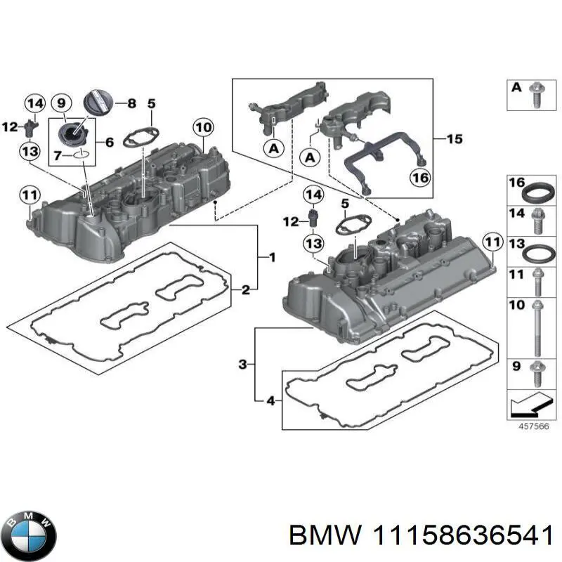  BMW 11158636541 ціна, від 437.05 USD