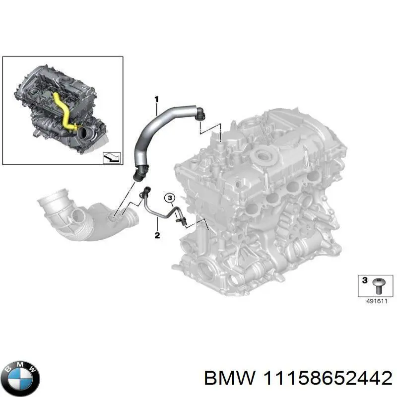  BMW 11158652442 ціна, від 25.34 USD