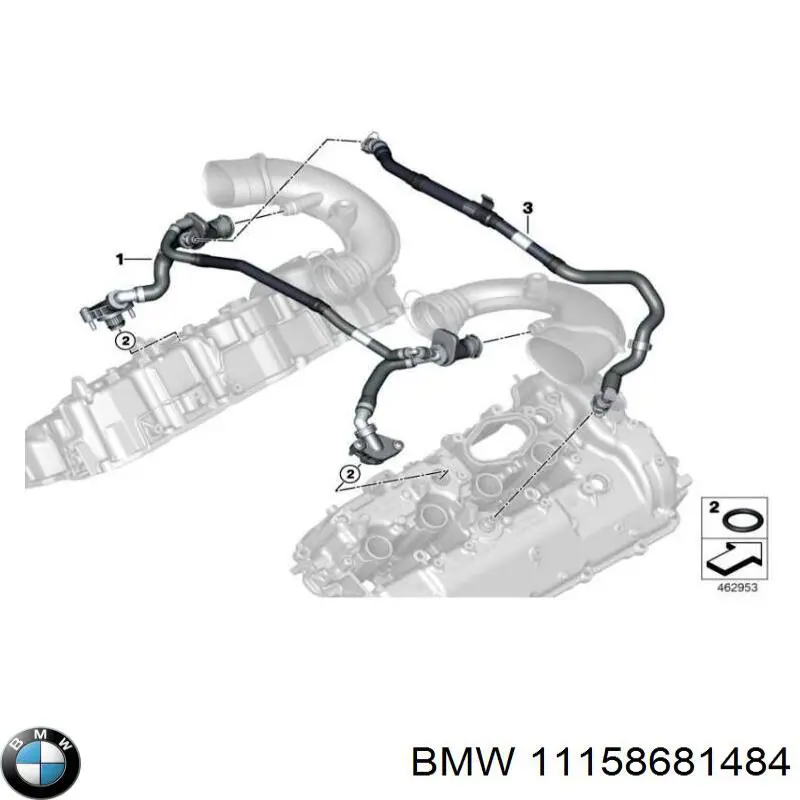 Купити 11158681484 BMW 