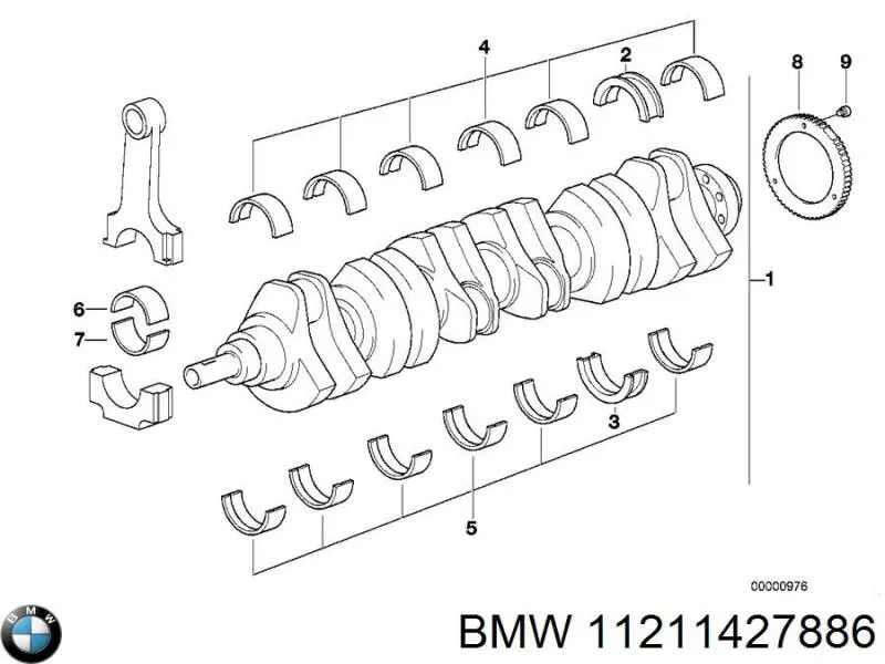 Купити 11211427886 BMW 