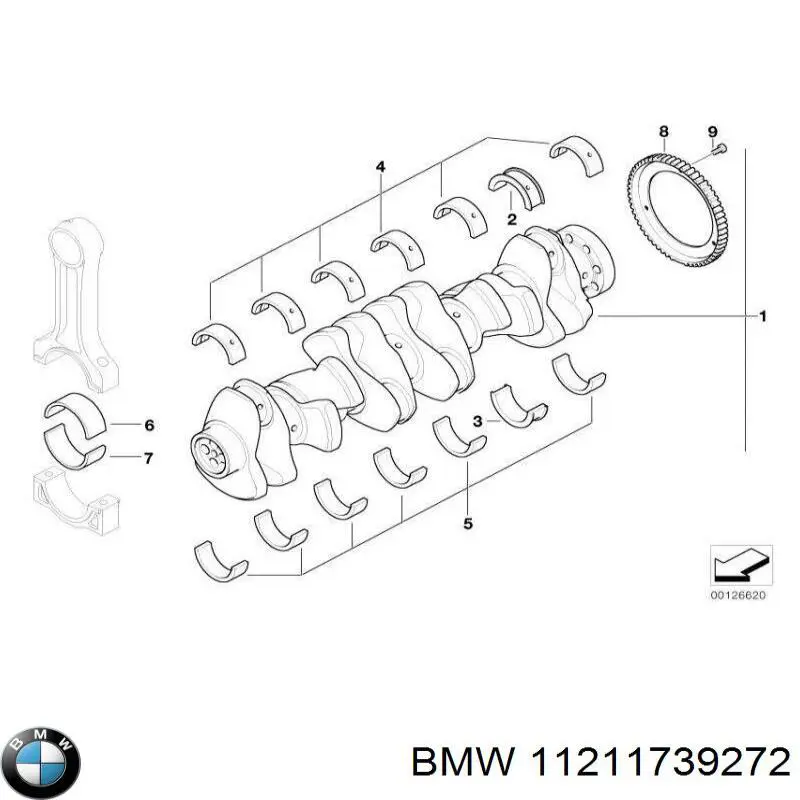 Купити 11211739272 BMW 