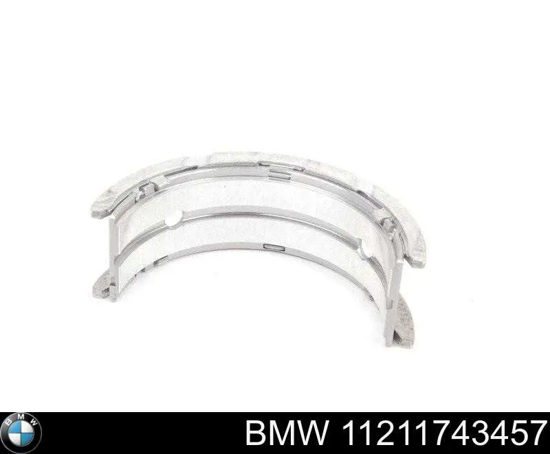 Вкладиші коленвала, корінні, комплект, 1-й ремонт (+0,25) BMW 11211743457 ціна, від 63.14 USD
