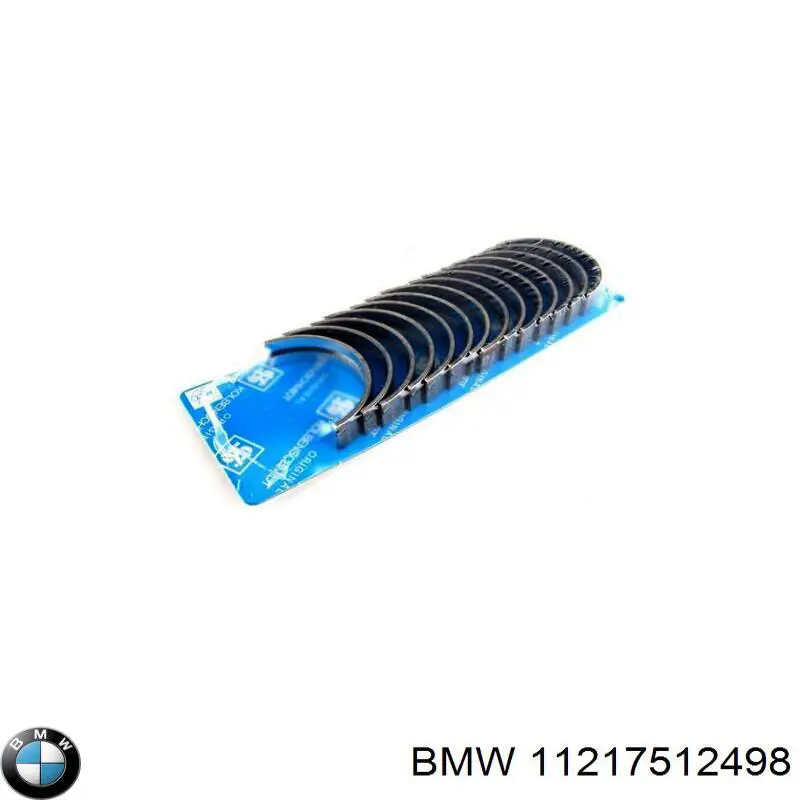 Вкладиші коленвала, корінні, комплект, 1-й ремонт (+0,25) BMW 11217512499 ціна, від 40.16 USD